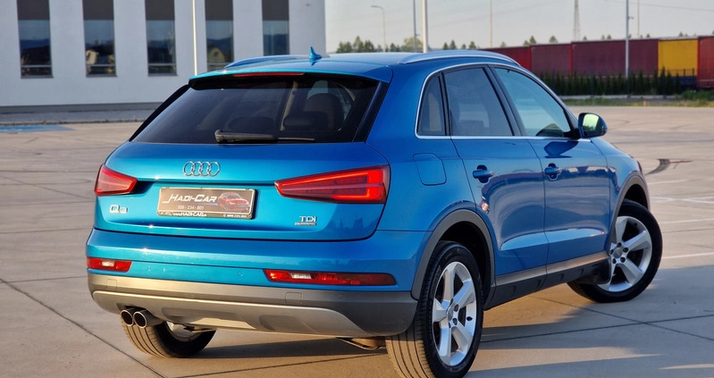 Audi Q3 cena 77900 przebieg: 129000, rok produkcji 2015 z Dolsk małe 704